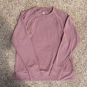 Bamboo maternity and nursing crewneck sweater